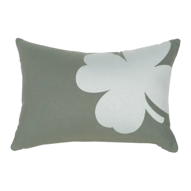 Outdoor-Kissen "Trèfle" 44x30cm - Kaktus