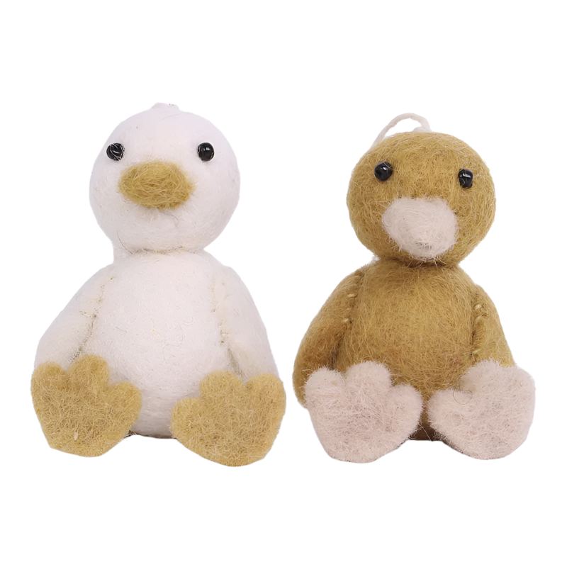 Filzanhänger 2er-Set "Ducks"