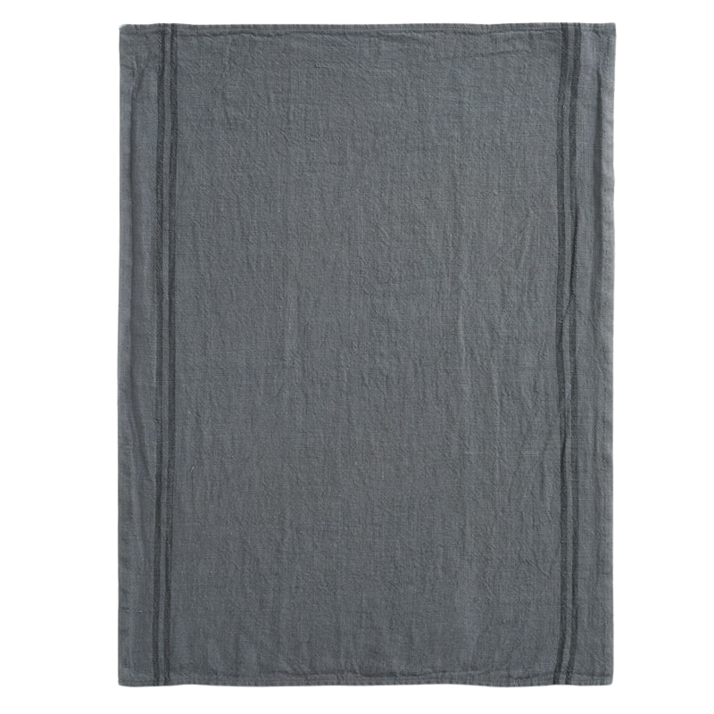 Geschirrtuch aus Leinen"Country" Acier
