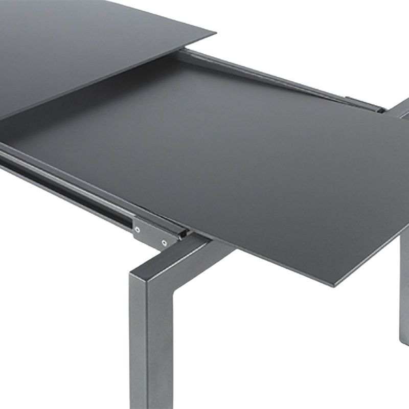Glasfaser Tisch "Luzern" 220/280x100 - ausziehbar