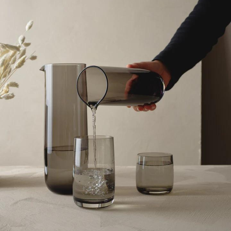 Glaskaraffe Sarabi mit Wasser
