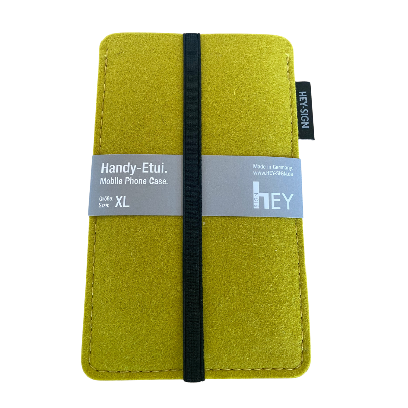 Wollfilz-Handy Etui - Verde