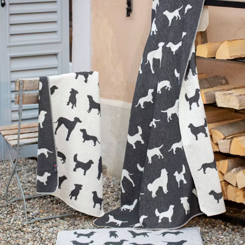 Haustierdecke "Hunde allover" - 70x90cm