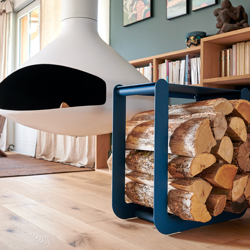Holztrage "Nevado" aus Metall