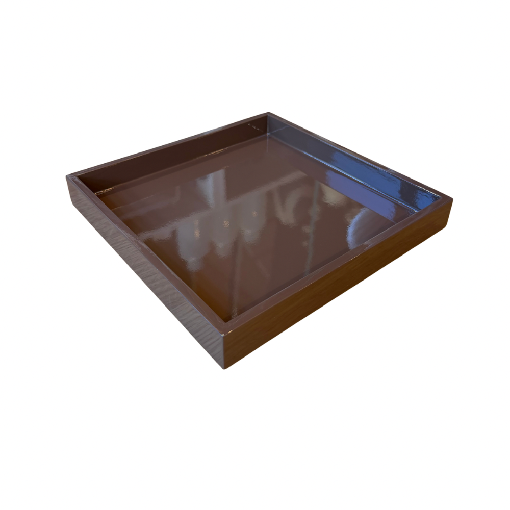 Lacquer-Tablett 20x20cm