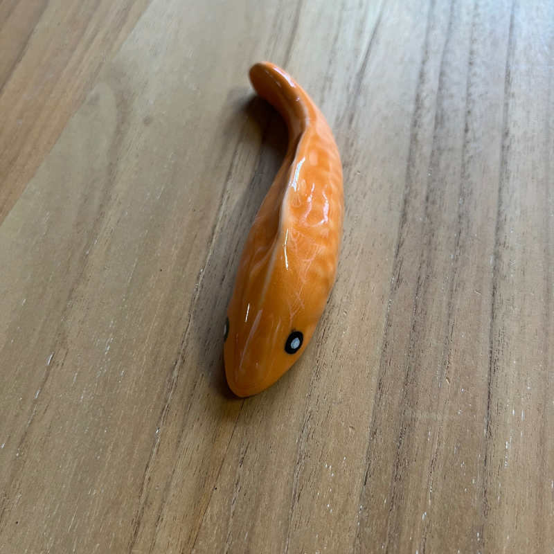 Keramik-Fisch - Orange