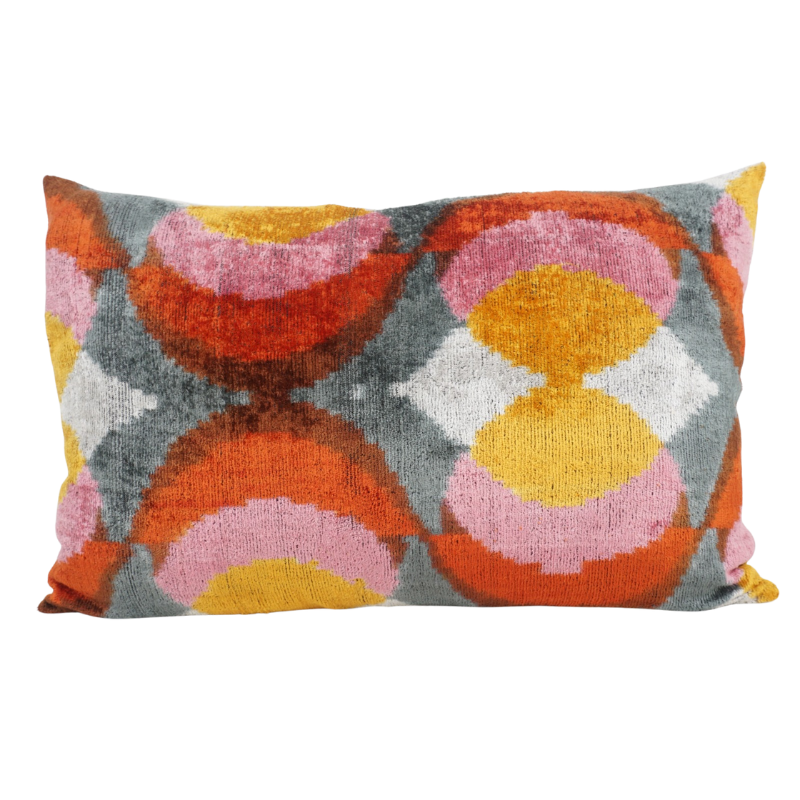 Kissenhülle "Silk/Velvet" 40x60cm - Dots