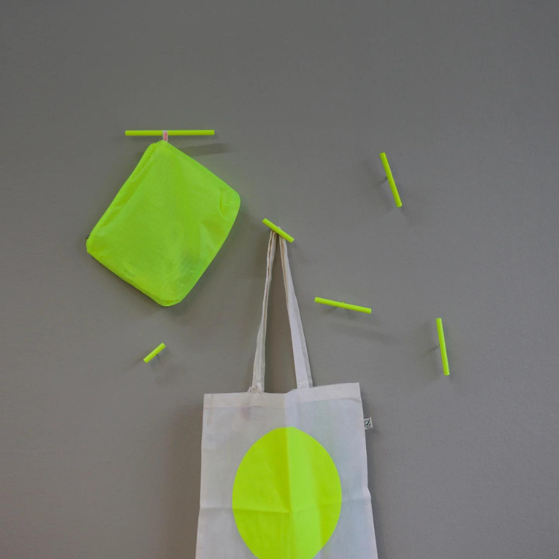 Kleiderhaken "Line Hook" M - Neon Yellow