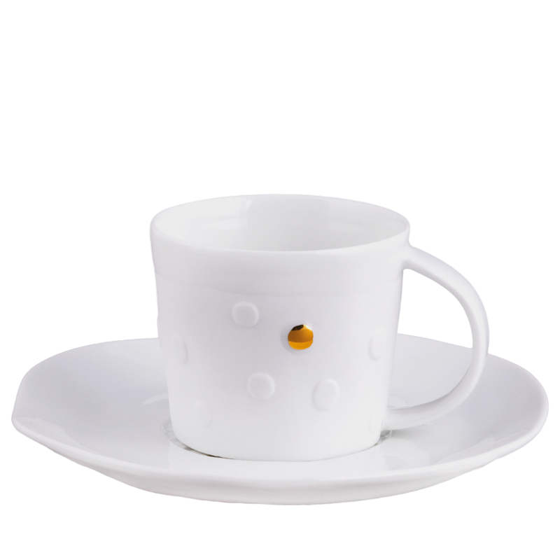 Kleine Tasse mit Untertasse "Mix & Match"