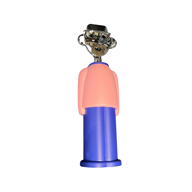 Korkenzieher "Alessandro M." - Rosa/Blau