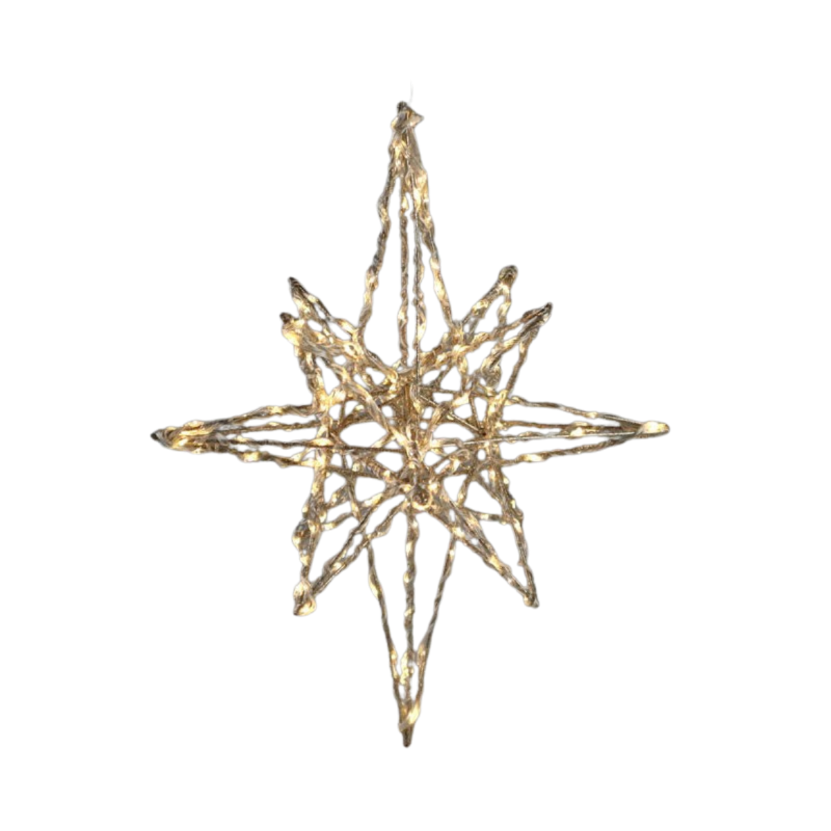 LED-Stern Gold Glimmer Ø 35 cm