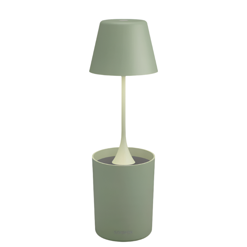 LED Akku-Tischleuchte "Peeky" - Olivgrün