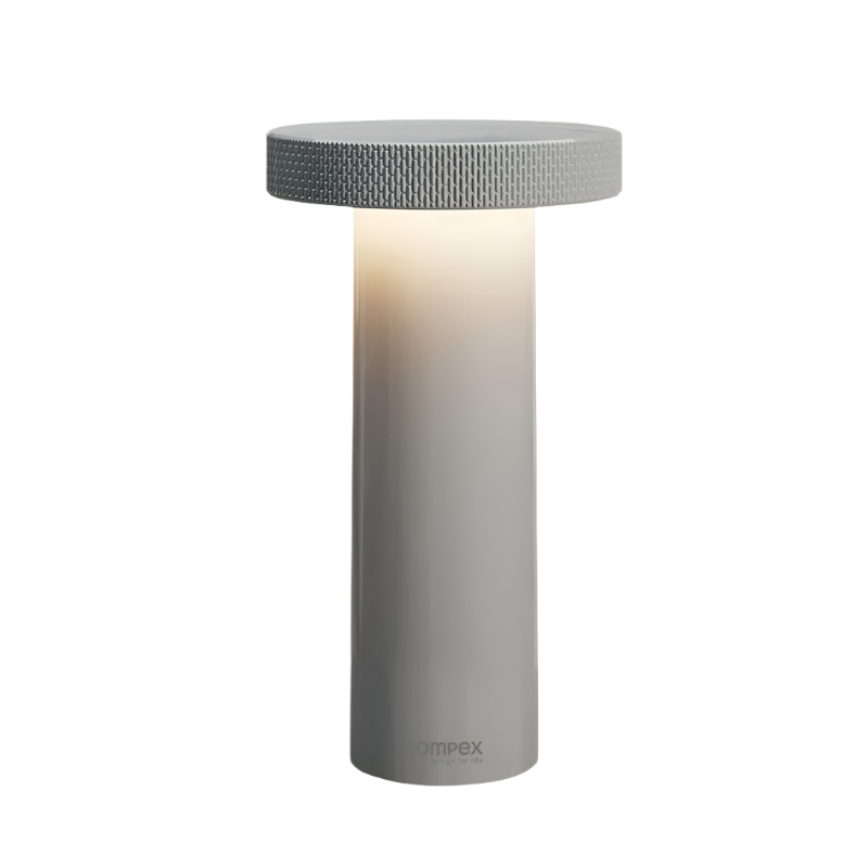 LED Tischlampe "Volume" - Grau
