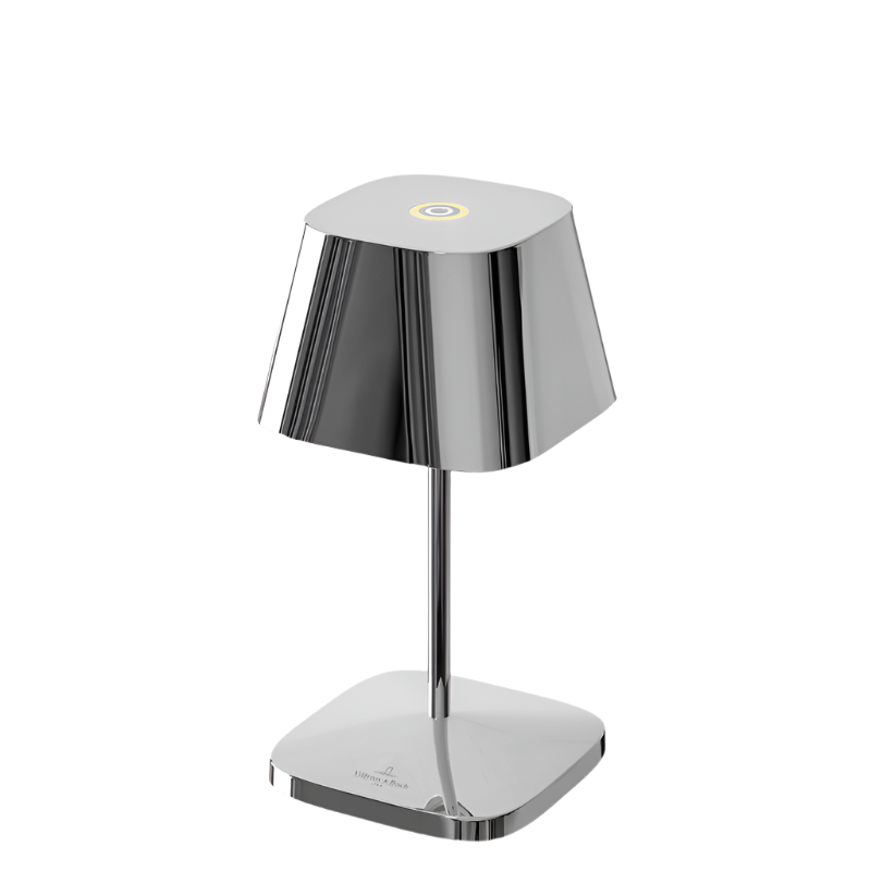 LED Tischlampe "Neapel RC" - Chrom