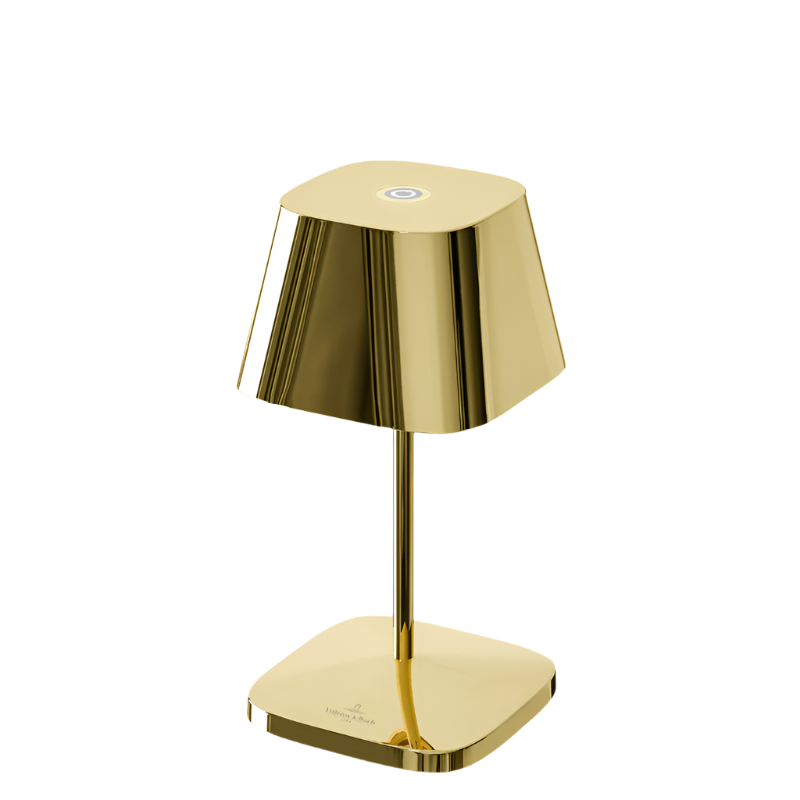 LED Tischlampe "Neapel RC" - Gold