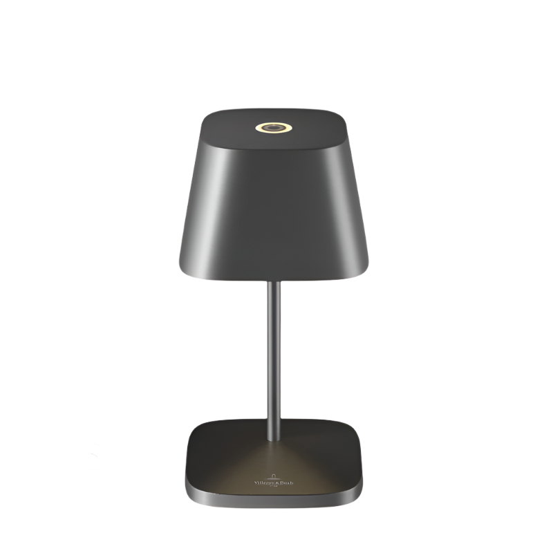 LED Tischlampe "Neapel RC" - Graphit gebürstet