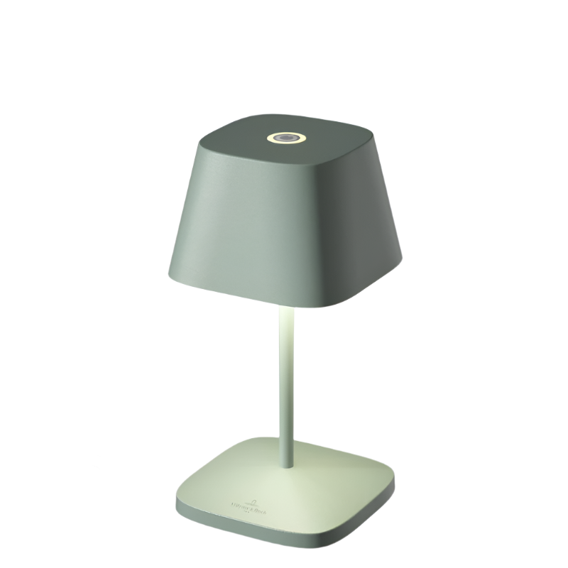 LED Tischlampe "Neapel RC" - Olivgrün