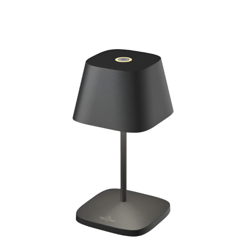LED Tischlampe "Neapel RC" - Schwarz