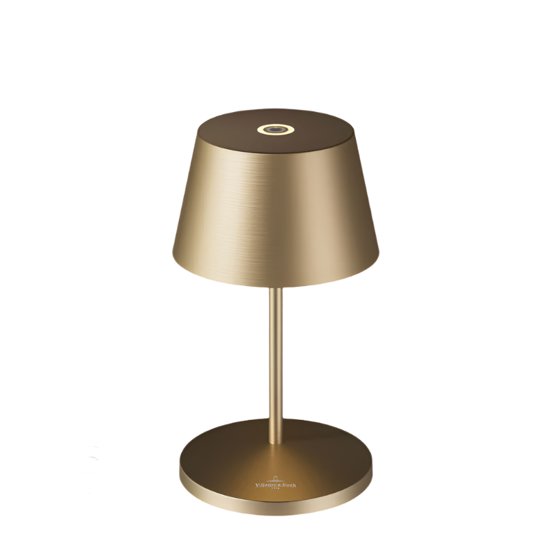 LED Tischlampe "Seoul RC" - Gold gebürstet
