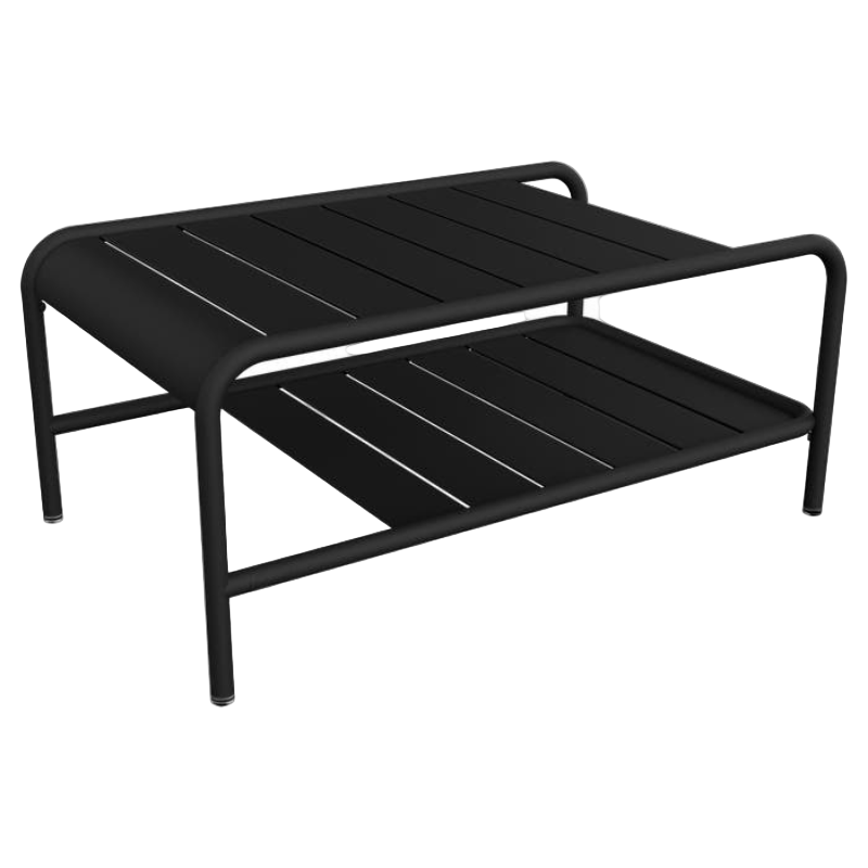 Luxembourg niedriger Tisch 90x55 Lakritze