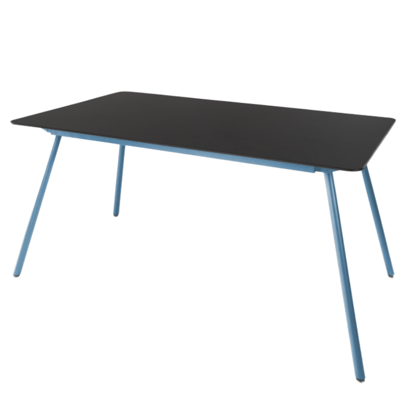 Glasfaser Tisch "Locarno" 160x90 - gerundete Ecken