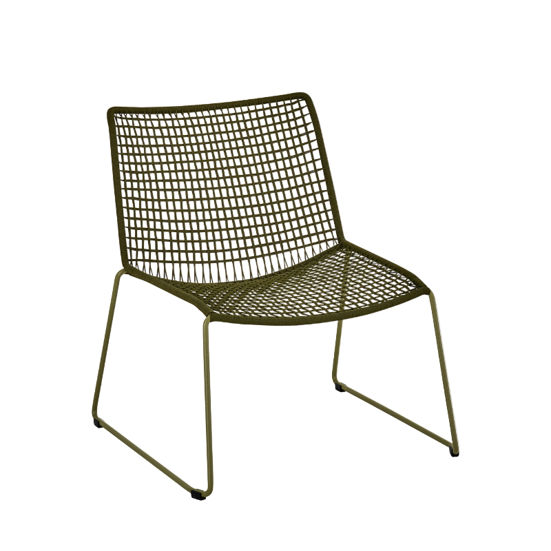 Lounge Sessel "Slope" - Moos