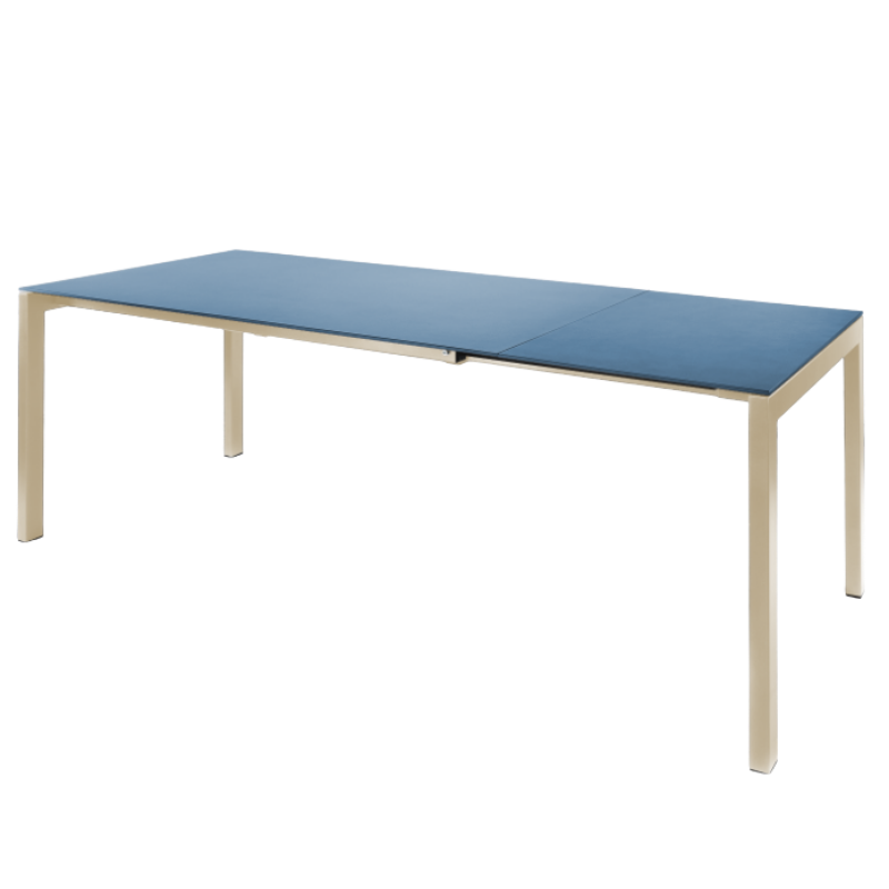 Glasfaser Tisch "Luzern" 220/280x100 - ausziehbar