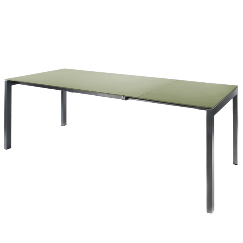 Glasfaser Tisch "Luzern" 220/280x100 - ausziehbar