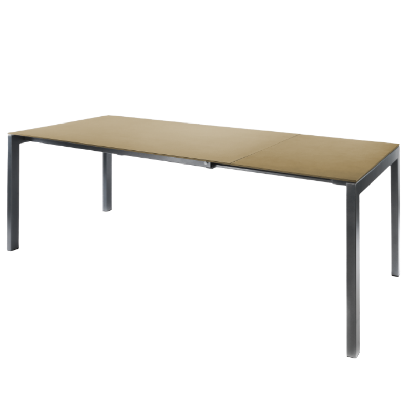 Glasfaser Tisch "Luzern" 220/280x100 - ausziehbar
