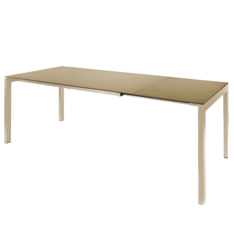 Glasfaser Tisch "Luzern" 220/280x100 - ausziehbar