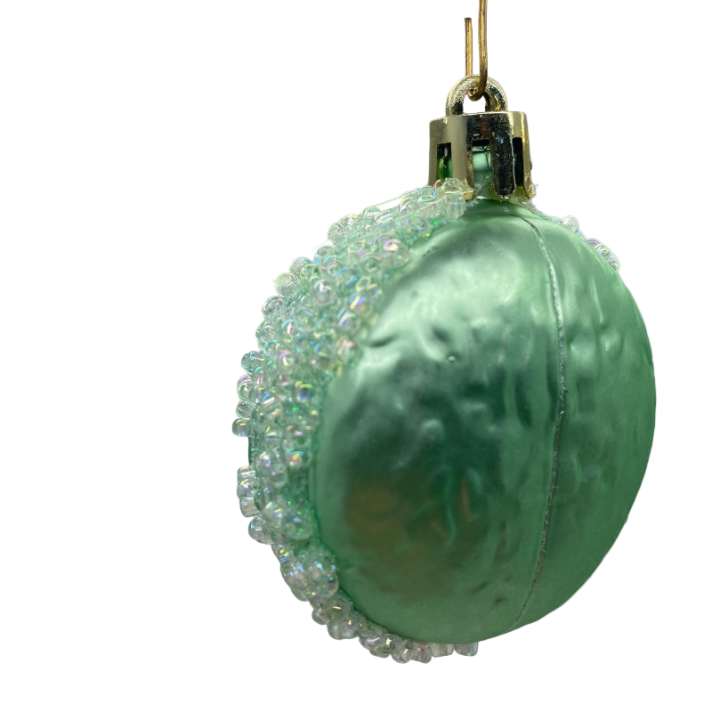 Weihnachtsbaumanhänger Macaron grün