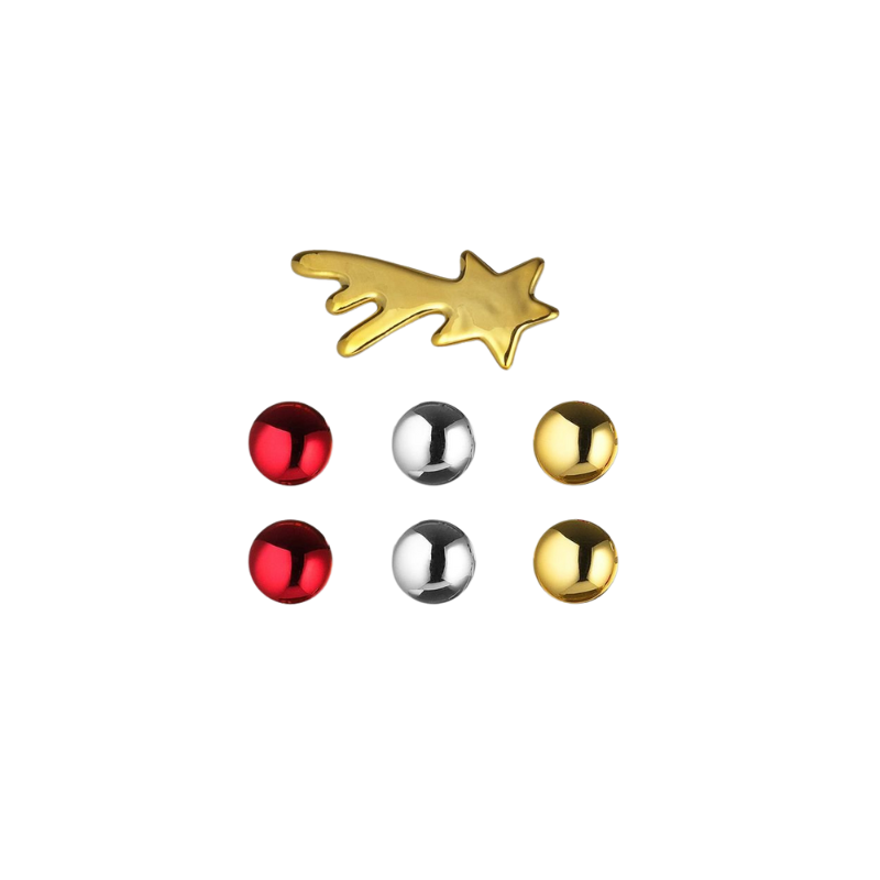 Magnetische Weihnachtsdeko für Bark Weihnachtsbaum