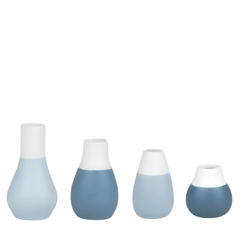 Mini Pastellvasen "4er Set"