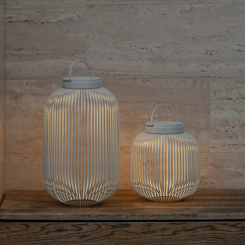 Mobile LED Leuchte "LITO" Large - Granitgrau