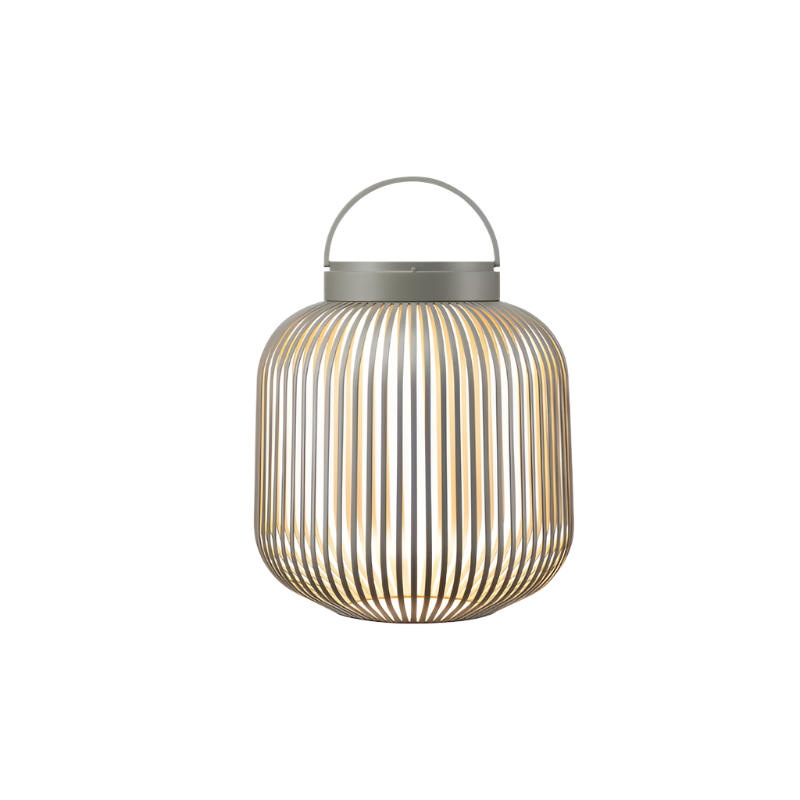 Mobile LED Leuchte "LITO" Medium - Granitgrau