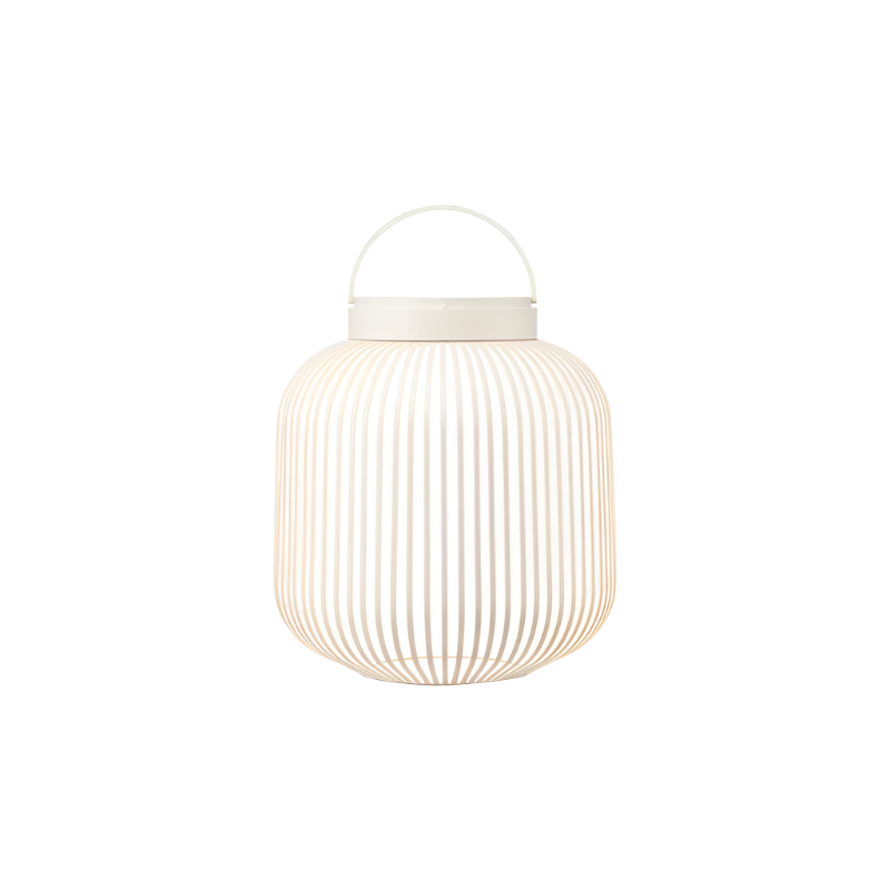 Mobile LED Leuchte "LITO" Medium - Seidengrau