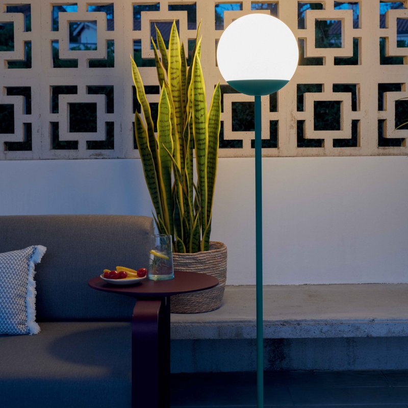 Outdoor-Leuchte "Mooon" H134cm - Acapulcoblau