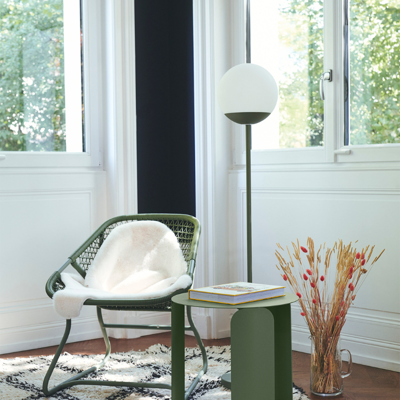 Outdoor-Leuchte "Mooon" H134cm - Schwarzkirsche