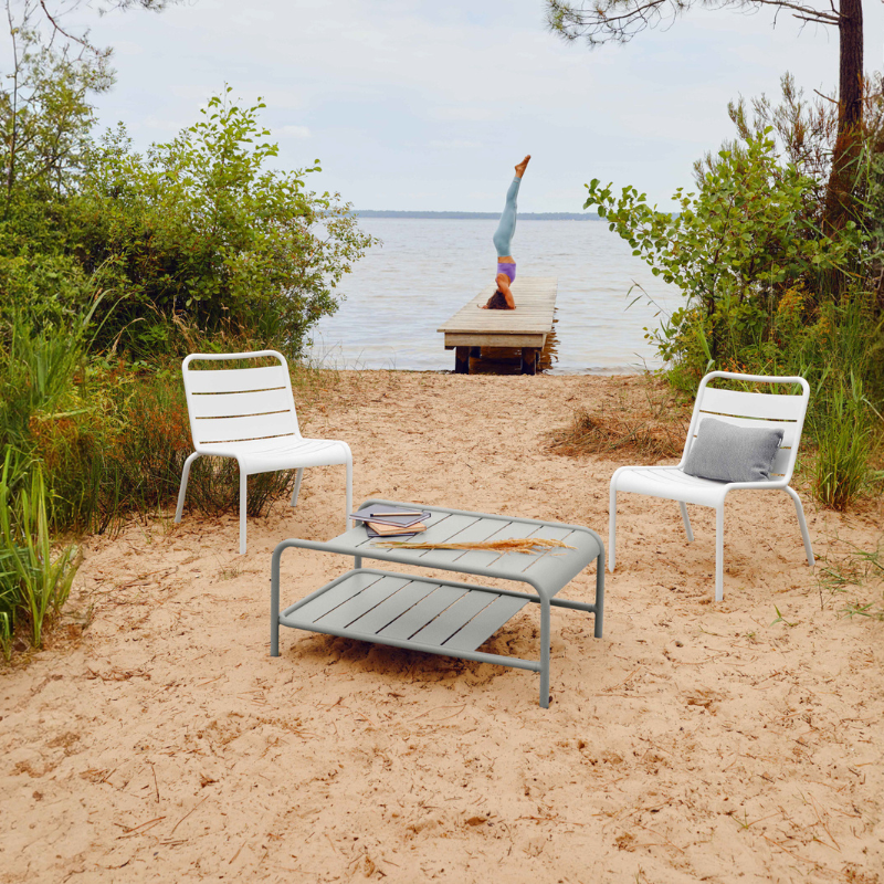 Niedriger Tisch "Luxembourg" 90x55cm