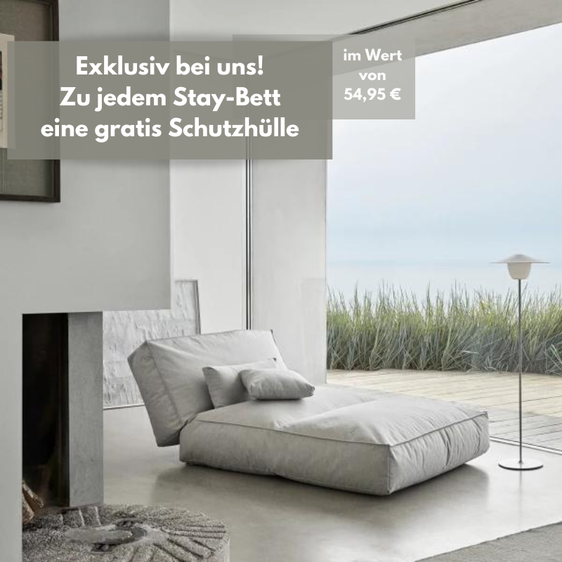 Outdoor Bett Stay von Blomus inklusive gratis Schutzhülle