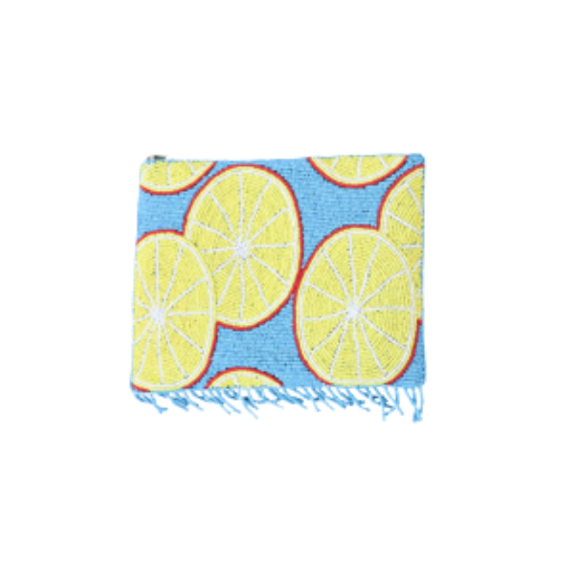 Perlen Clutch "Fruits"
