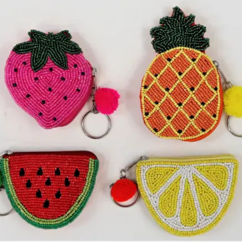 Perlen Tasche "Fancy Fruits"