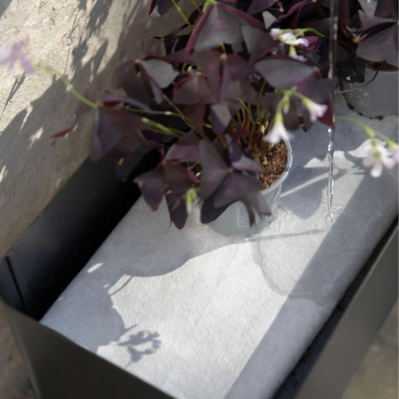 eva trio Pflanzenbox Simply Grow, Detailansicht Kapillarmatte