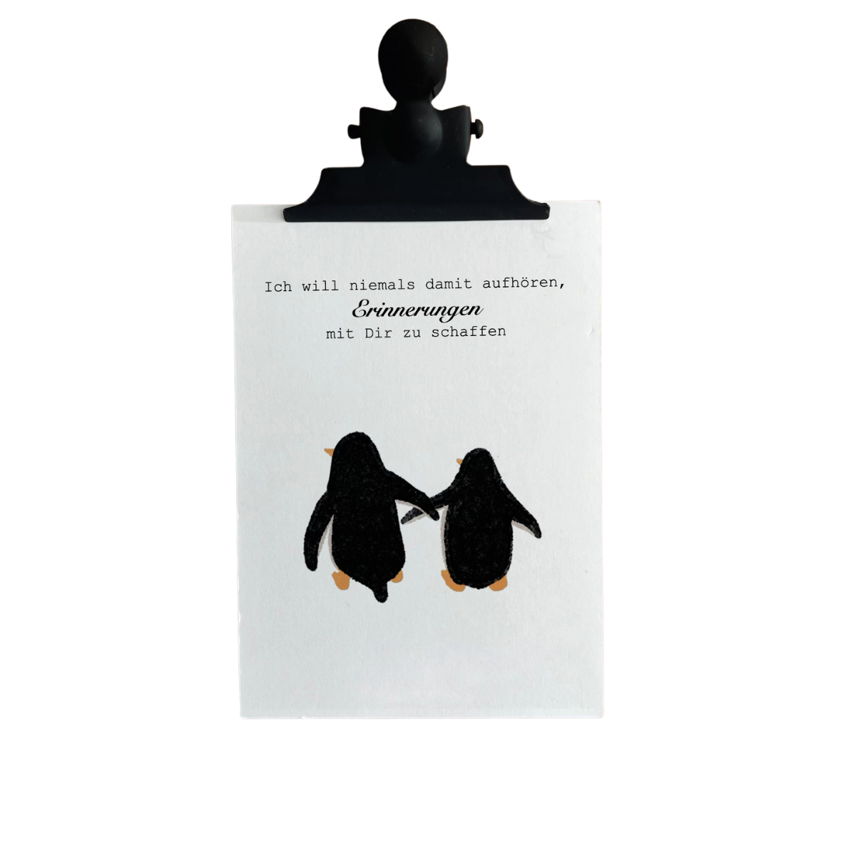 Karte „Pinguine“ – Erinnerungen, die verbinden