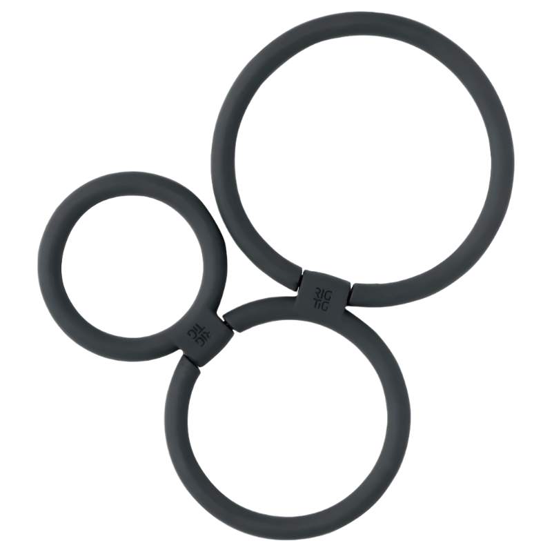 Cotto Wohnen RIGTIGbySteltonCirclesUntersetzterSchwarz2