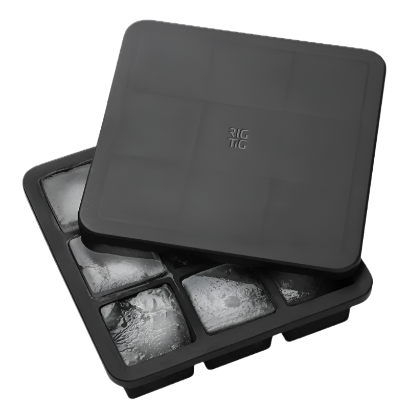 Eiswürfelbox"FREEZE IT" Groß - Schwarz