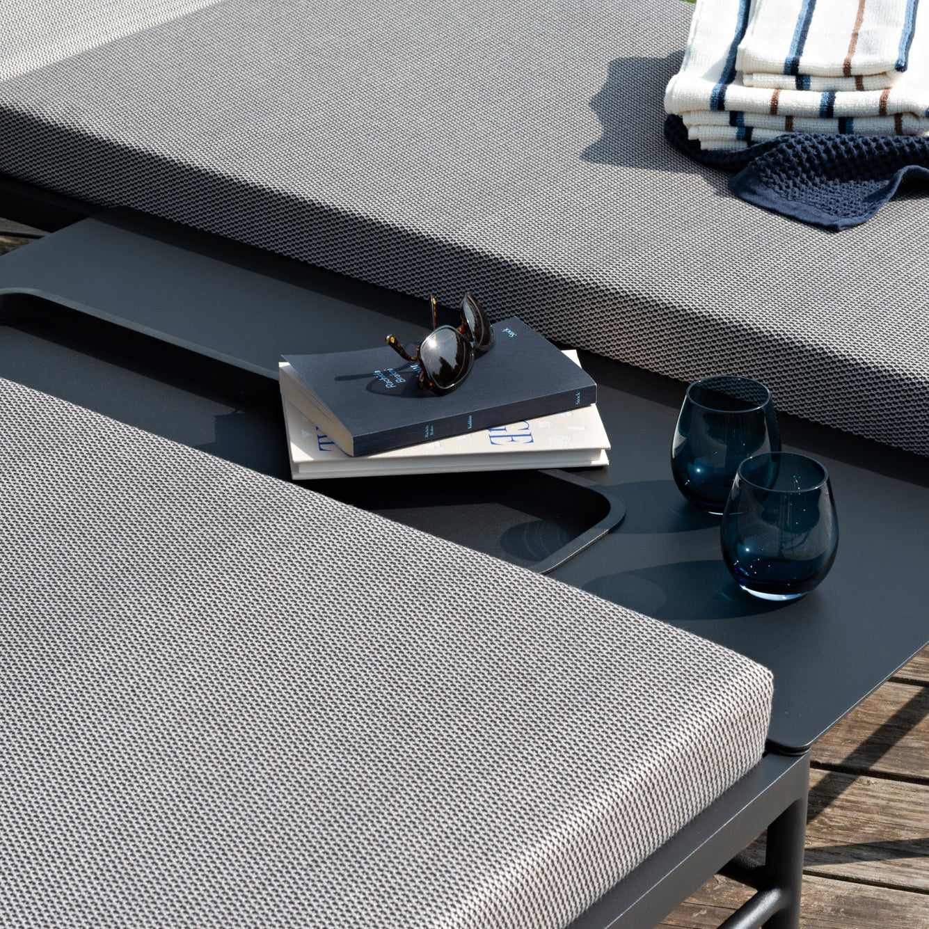 Tablett Duo 101x41,5cm "Rivage"