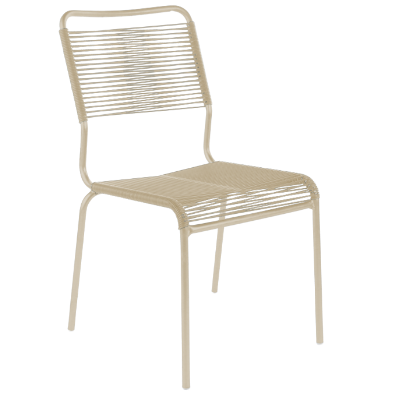 Spaghetti-Stuhl "Rigi" ohne Armlehne - Comfort