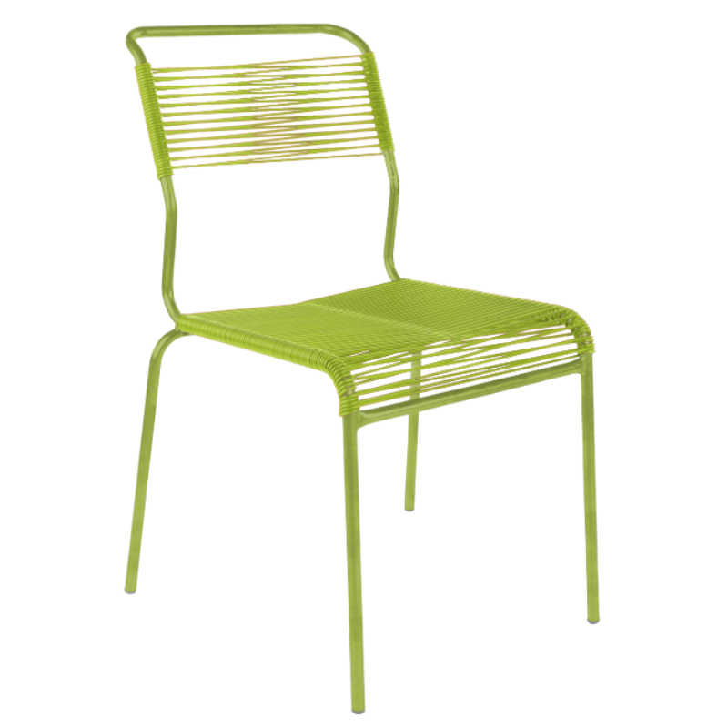 Spaghetti-Stuhl ohne Armlehne "Säntis"