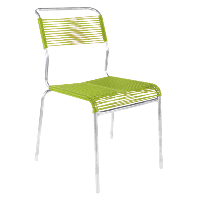 Spaghetti-Stuhl ohne Armlehne "Säntis"